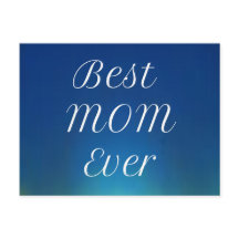 Carte postale Best Mom Ever