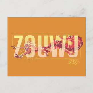 Carte Postale Bêtes fantastiques Zouwu