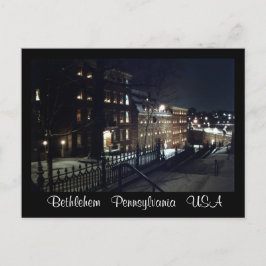 Carte postale Bethlehem Pa USA 21