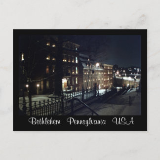 Carte postale Bethlehem Pa USA 21