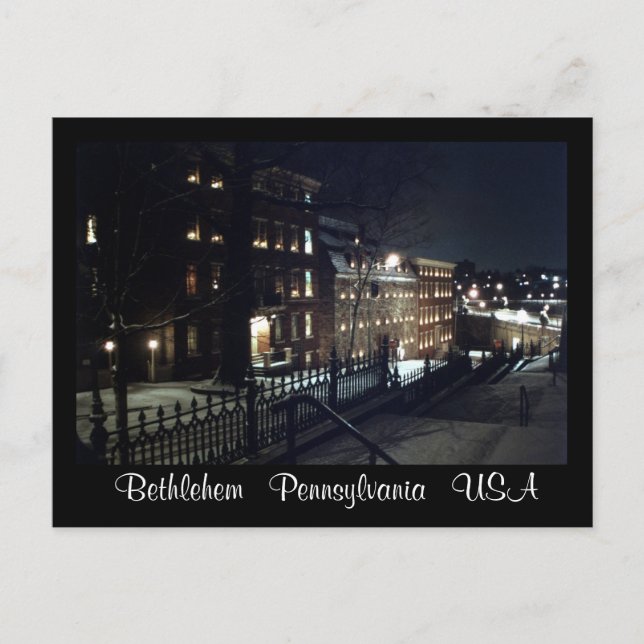 Carte postale Bethlehem Pa USA 21 (Devant)