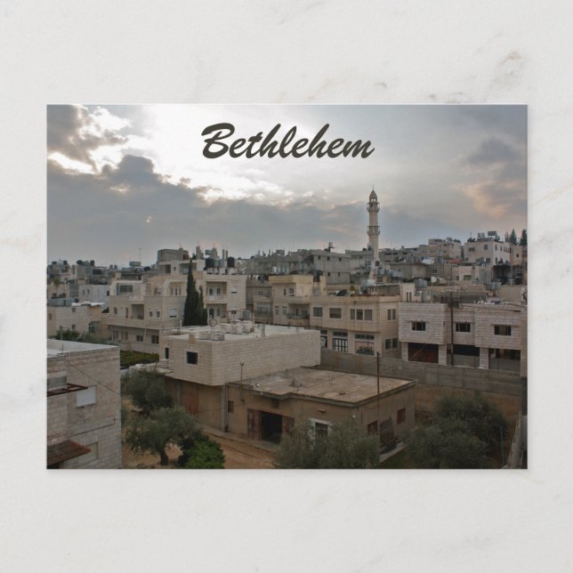 Carte postale Bethlehem West Bank Palestine (Devant)