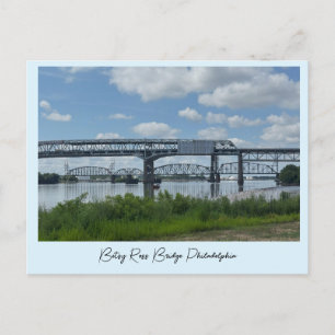 Carte postale Betsy Ross Bridge Philadelphia