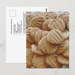 Carte Postale Beurre d'arachide Cookie