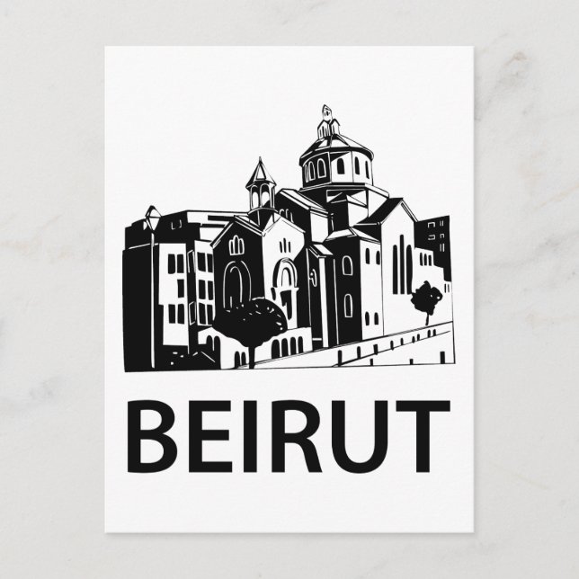 Carte Postale Beyrouth (Devant)