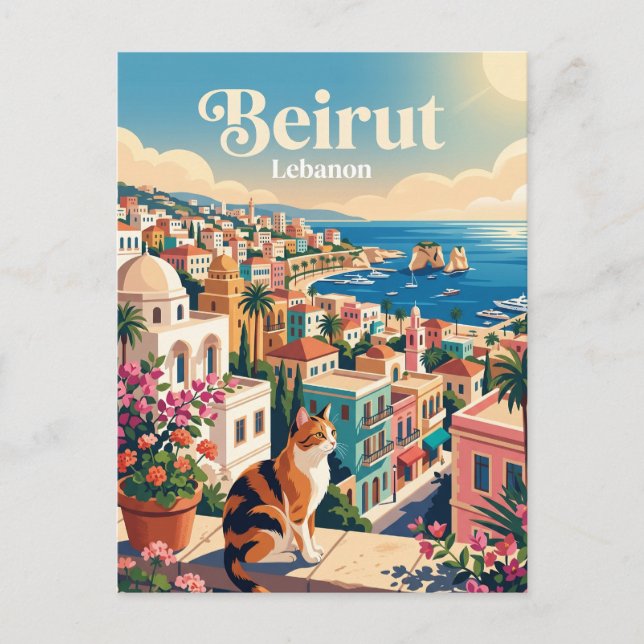 Carte Postale Beyrouth Liban (Devant)