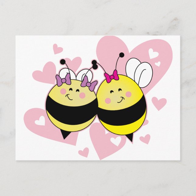 Carte Postale BFF Bee (Devant)