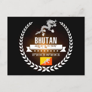 Carte Postale Bhoutan