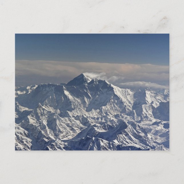 Carte Postale BHOUTAN. Neige éternelle sur l'Everest Mountain, (Devant)