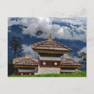 Carte Postale Bhoutan Postcard