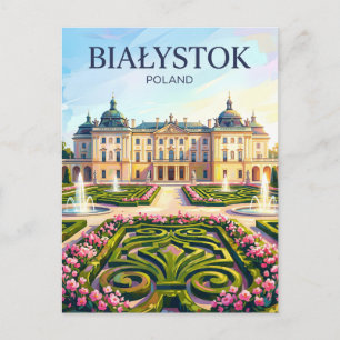 Carte Postale Białystok Pologne