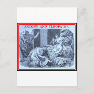 Carte Postale Bibliomania : Shakespeare - Antony and Cleopatra