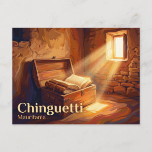 Carte Postale Bibliothèque de Chinguetti Mauritanie
