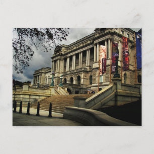 Carte Postale Bibliothèque du Congrès le JL