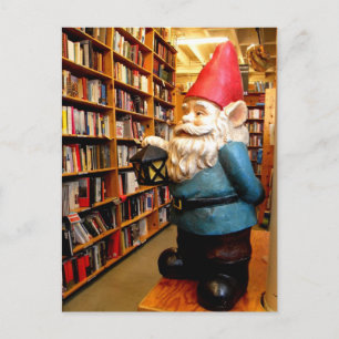 Carte Postale Bibliothèque Gnome II