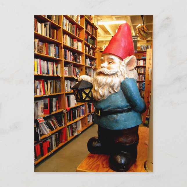 Carte Postale Bibliothèque Gnome II (Devant)