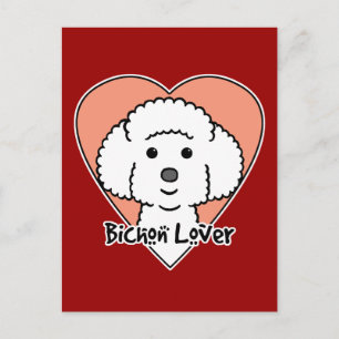 Carte Postale Bichon Frise Lover