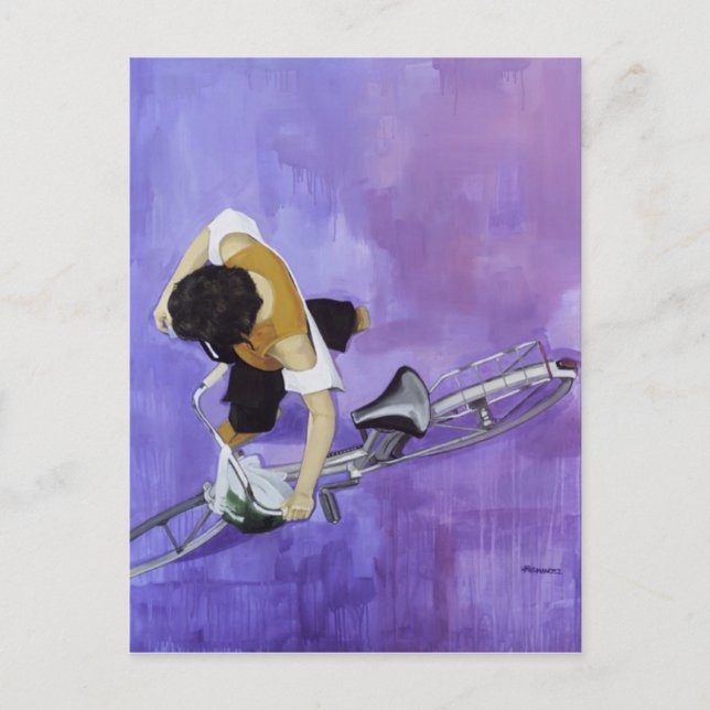 Carte Postale Bicyclette (Devant)