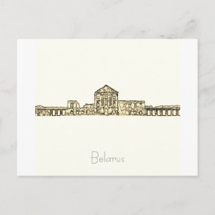 Carte Postale Biélorussie Беларусь Palais de Ruzhany Château Ca