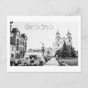 Carte Postale Biélorussie Grodno Architecture de la Vieille Vill