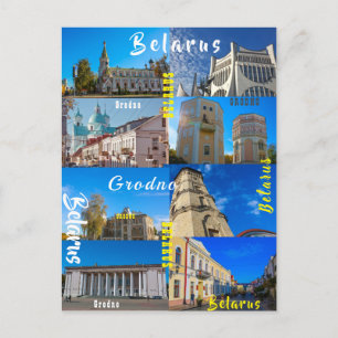 Carte Postale Biélorussie Grodno City Architecture Г р о д н О о
