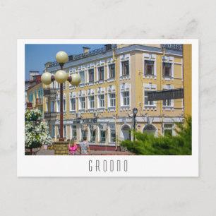 Carte Postale Biélorussie Grodno Cityscape