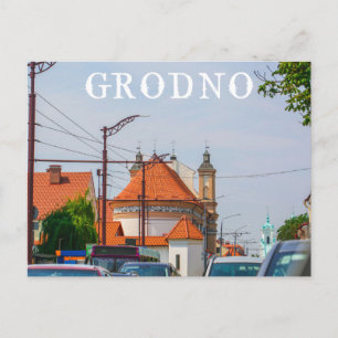 Carte Postale Biélorussie Grodno Cityscape