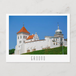 Carte Postale Biélorussie Grodno Cityscape Ville Architecture Ch