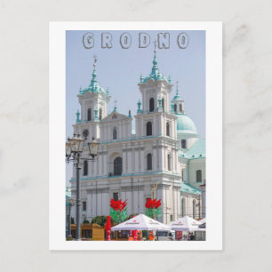 Carte Postale Biélorussie Grodno Paysage Urbain Architecture de 