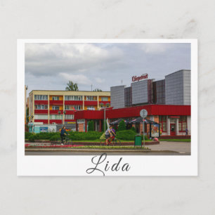 Carte Postale Biélorussie Lida Cityscape