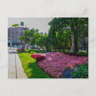 Carte Postale Biélorussie Minsk Parc Vie Cityscape Nature