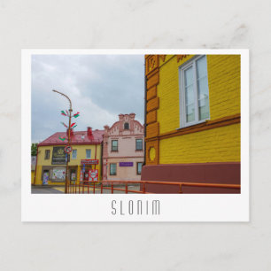 Carte Postale Biélorussie Slonim Ville Vue ville Architecture