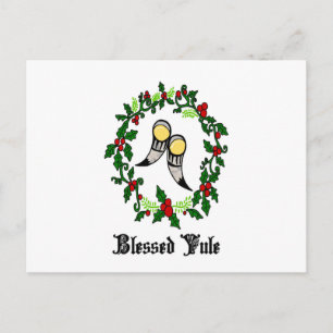 Carte postale Bienheureuse Norse Yule