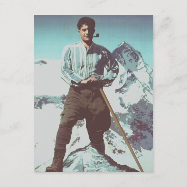 Carte Postale Bienheureux Jeteur Giorgio Frassati (Devant)