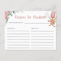 Bientôt Être Whisked Away Recette Card