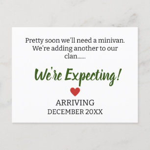 Carte Postale Bientôt, nous aurons besoin d’une mini-fourgonnett