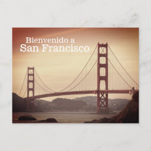 Carte Postale Bienvenido a San Francisco Postcard