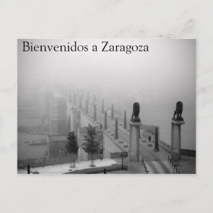 Carte Postale Bienvenidos a Saragosse