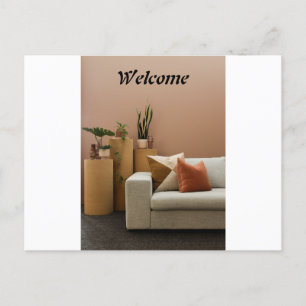 Carte Postale Bienvenue 