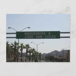 Carte Postale Bienvenue à Cabo San Lucas