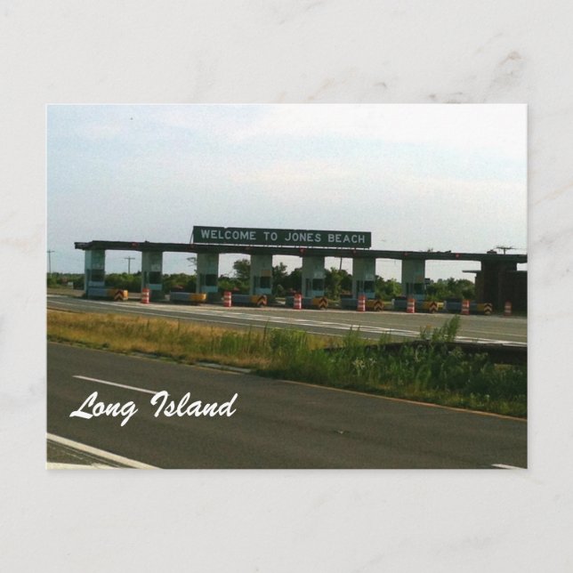 Carte Postale Bienvenue à Jones Beach (Devant)