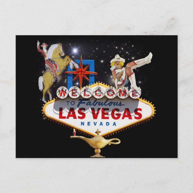 Carte Postale Bienvenue à Las Vegas (Devant)