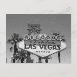 Carte Postale Bienvenue à Las Vegas