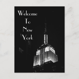Carte Postale Bienvenue À New York