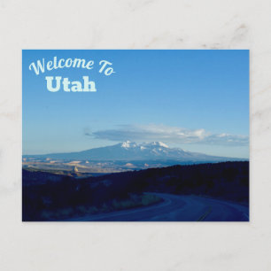 Carte Postale Bienvenue À Utah