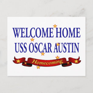 Carte Postale Bienvenue Accueil USS Oscar Martin