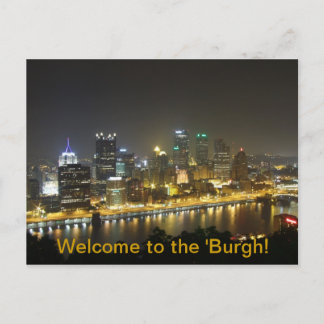 Carte Postale Bienvenue au Burgh