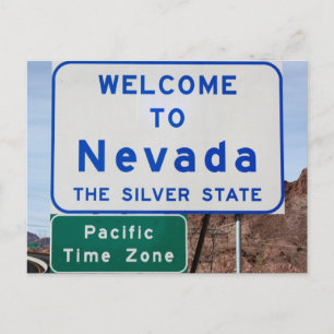 Carte Postale Bienvenue au Nevada