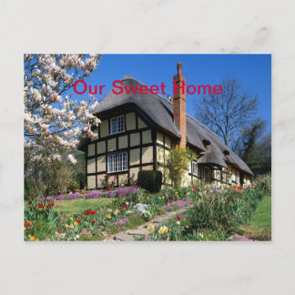 Carte Postale bienvenue chez nous
