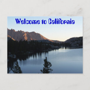 Carte Postale Bienvenue en Californie